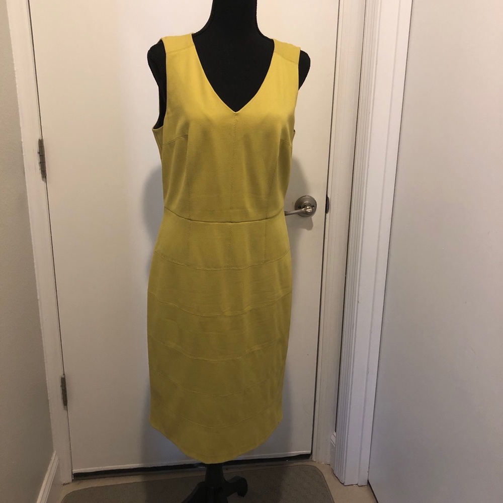 Spring is here! Lime green Midi Dress